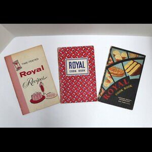 3 Vintage Royal Standard Brands Incorporated Cookbooks